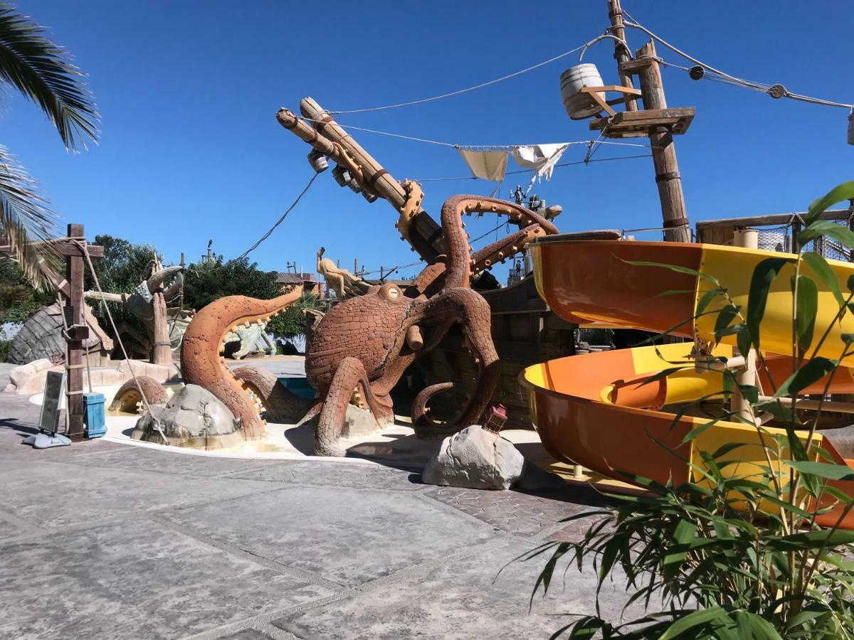 Mobilhome Dans Camping Les Sables D'Or Agde Exterior foto